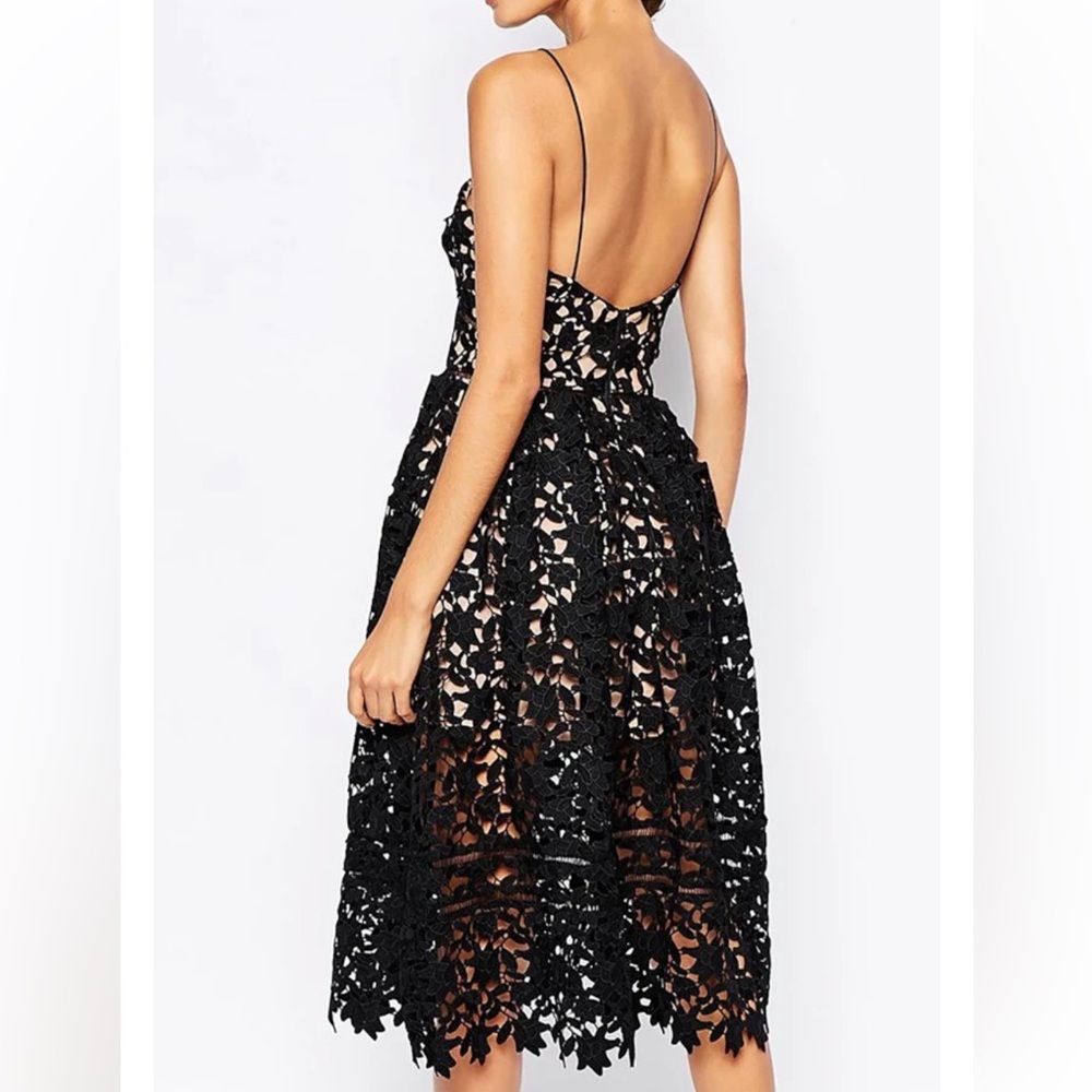 Self portrait azalea lace dress US 2 - Picture 3 of 7